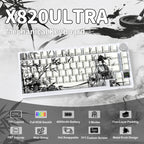 ATTACK SHARK X820 ULTRA Tri-mode Gasket Mechanical Keyboard