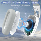 ATTACK SHARK L90 Foldable RGB Ultra-Light Tri-Mode Gaming Headset