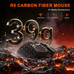 ATTACK SHARK R68 HE & R5 ULTRA Carbon Fiber Gaming Bundle