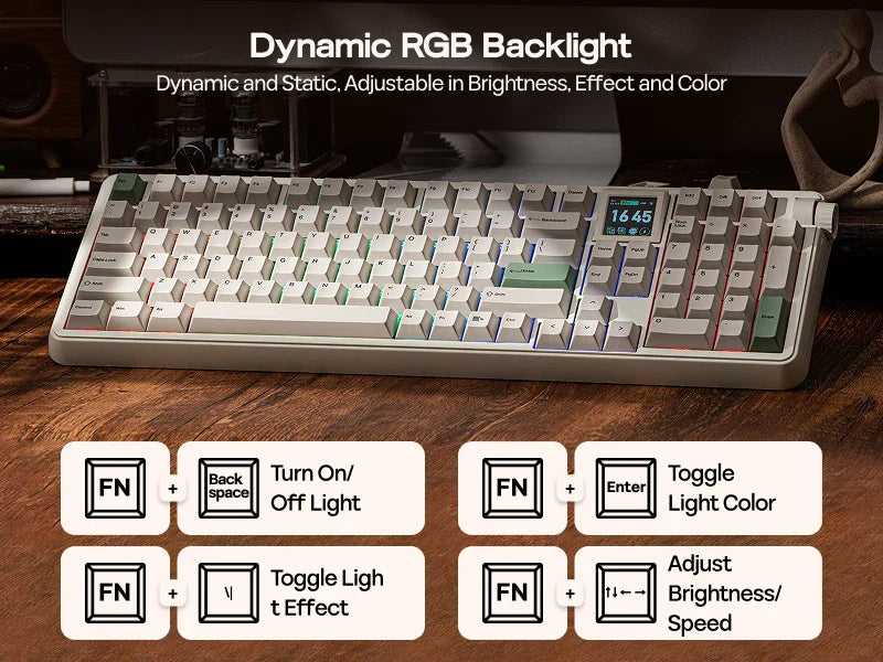 EPOMAKER RT100 PRO — 96% Wireless Keyboard