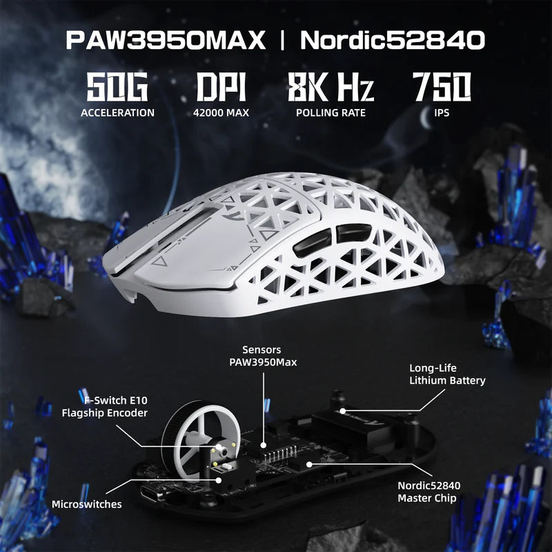 ATTACK SHARK R5 Ultra Carbon Fiber