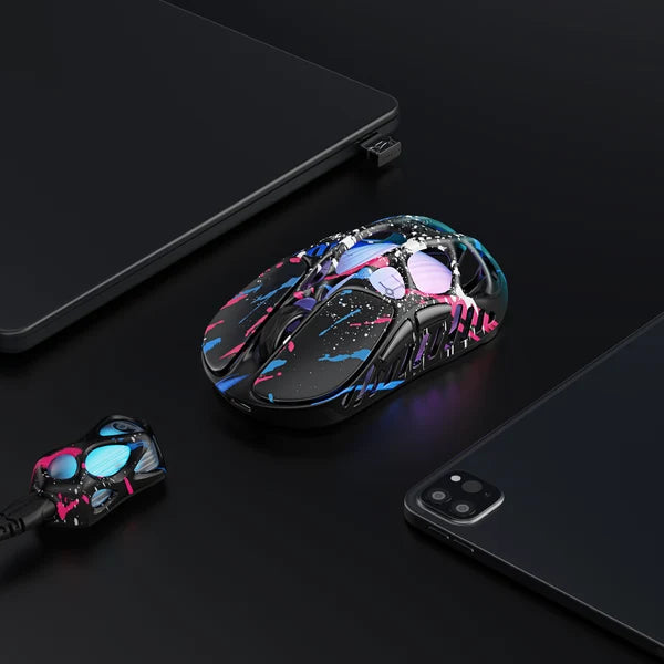 Mercury X Pro Special Edition Neon Graffiti 8KHz | 49g PAW3950 Gaming Mouse