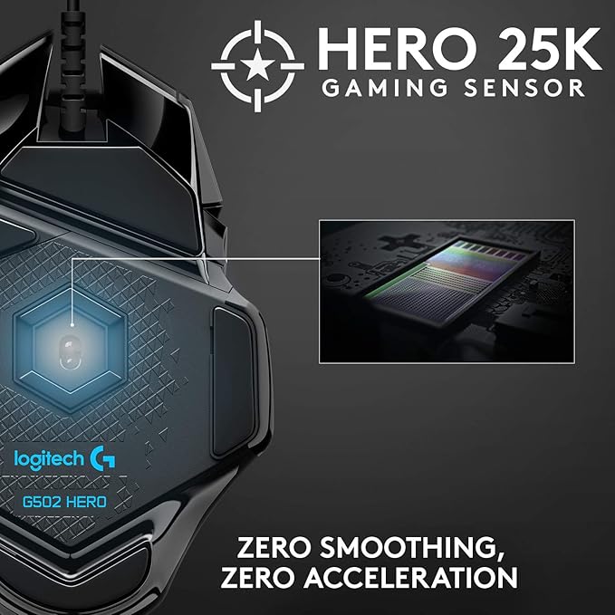 Logitech G502 hero