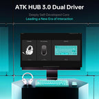 ATK RS7 Air Esports Hall Effect Keyboard - Iceblade switch