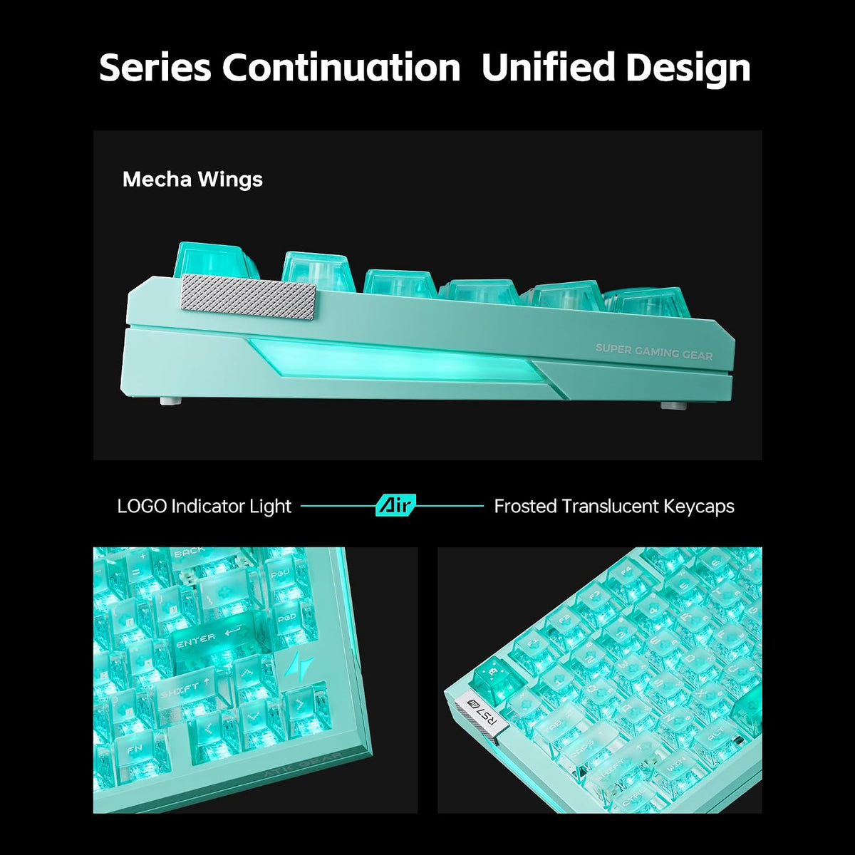 ATK RS7 Air Esports Hall Effect Keyboard - Lucidblade Switch