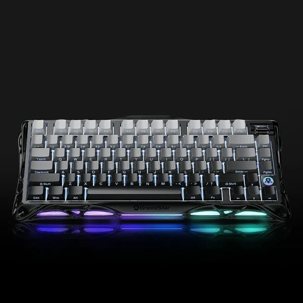 GravaStar Mercury K1 Gradient Black | 75% Wireless Mechanical Keyboard