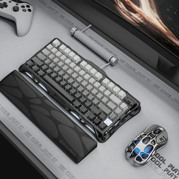 GravaStar Mercury K1 Gradient Black | 75% Wireless Mechanical Keyboard