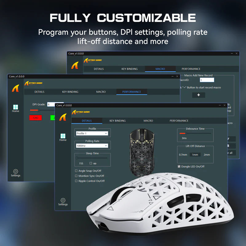 ATTACK SHARK R5 Ultra Carbon Fiber