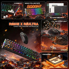 ATTACK SHARK R68 HE & R5 ULTRA Carbon Fiber Gaming Bundle