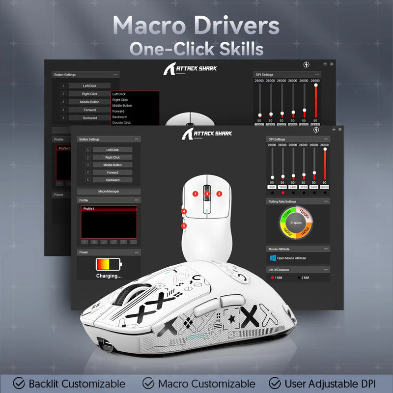 ATTACK SHARK X3PRO