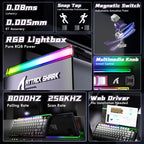 ATTACK SHARK R85 HE Rapid Trigger Keyboard Magnetic
