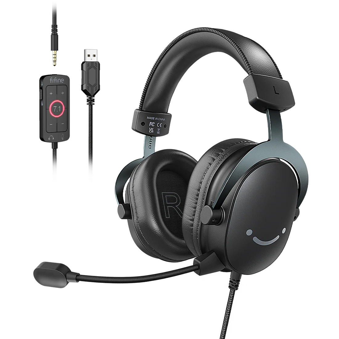 FIFINE AmpliGame H9 USB Wired Gaming Headset