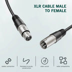 FIFINE L9 XLR Cable with 3 meters Length