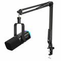 FIFINE AmpliGame AM8T USB/XLR Dynamic Microphone Kit with Boom Arm Stand