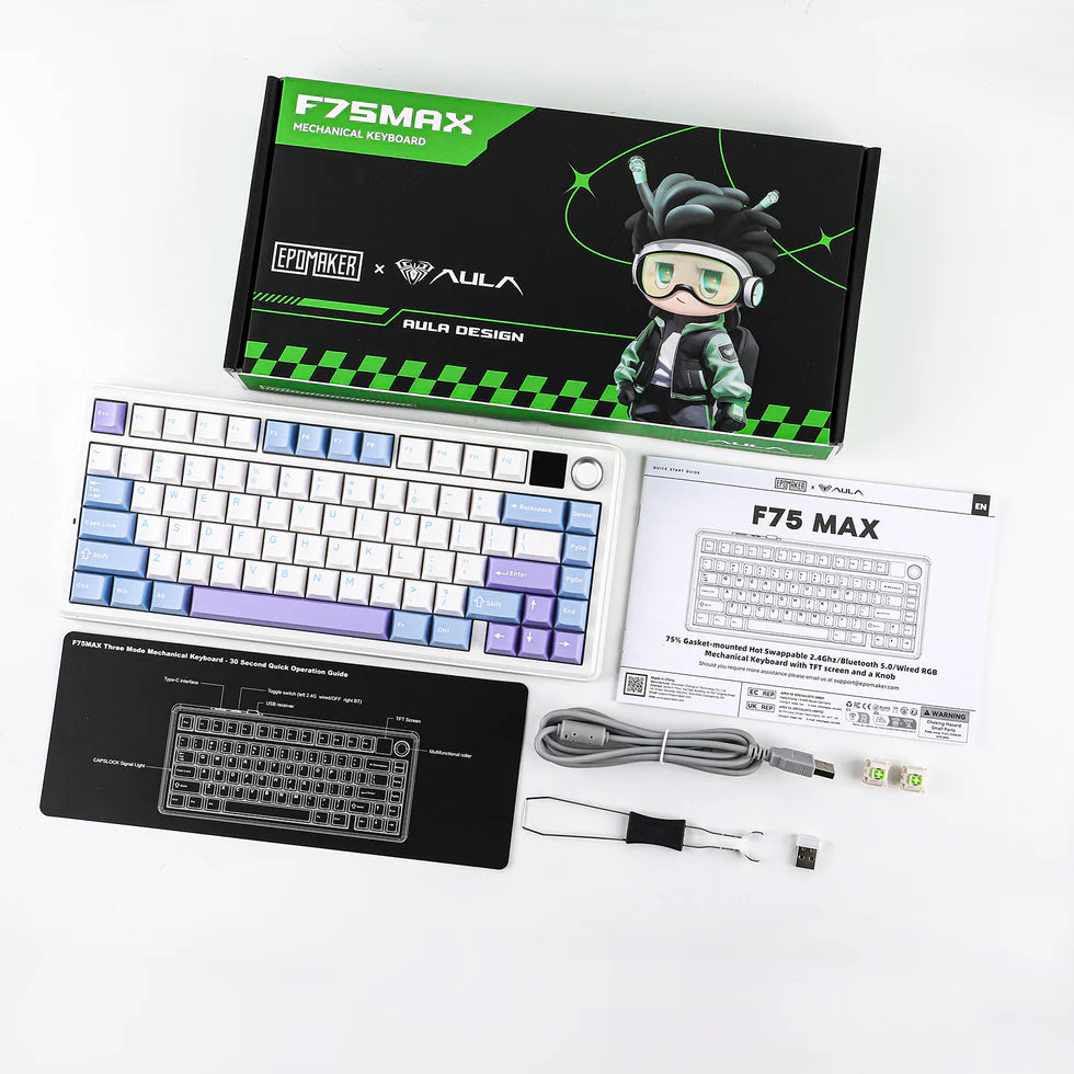EPOMAKER X AULA F75 Max wireless