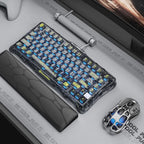GravaStar Mercury K1 Lite Transparent Black | 75% RGB Keyboard