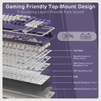 RK ROYAL KLUDGE S98 Mechanical Keyboard w/Smart Display