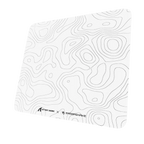 ATTACK SHARK CM05 Glass Gaming Mouse Pad white