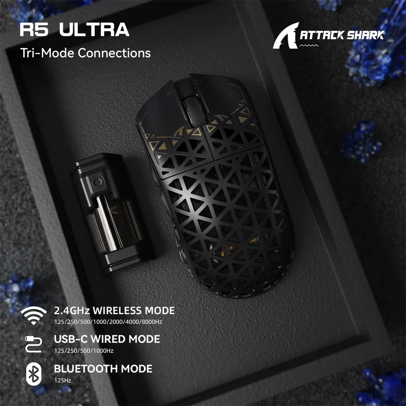ATTACK SHARK R5 Ultra Carbon Fiber